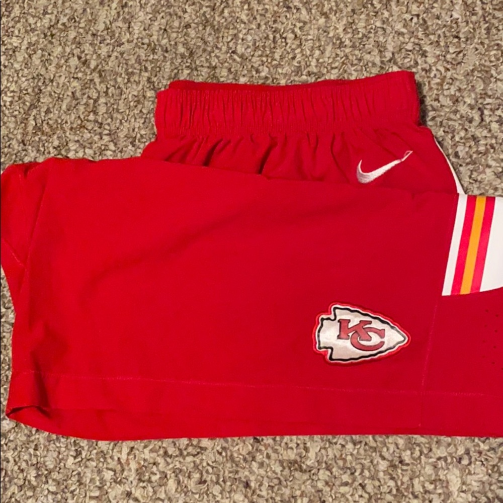 Chiefs Nike shorts!